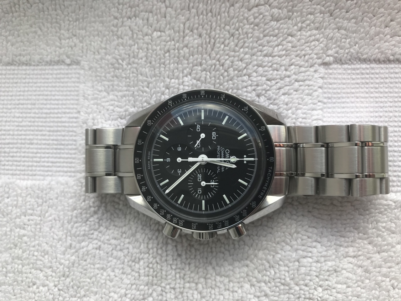 FS: Omega Speedmaster Moonwatch Hesalite Ref 311.30.01.005 image 4
