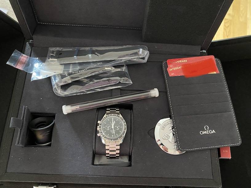 FS: 2021 Omega Speedmaster Professional 311.30.42.30.01.006 image 2