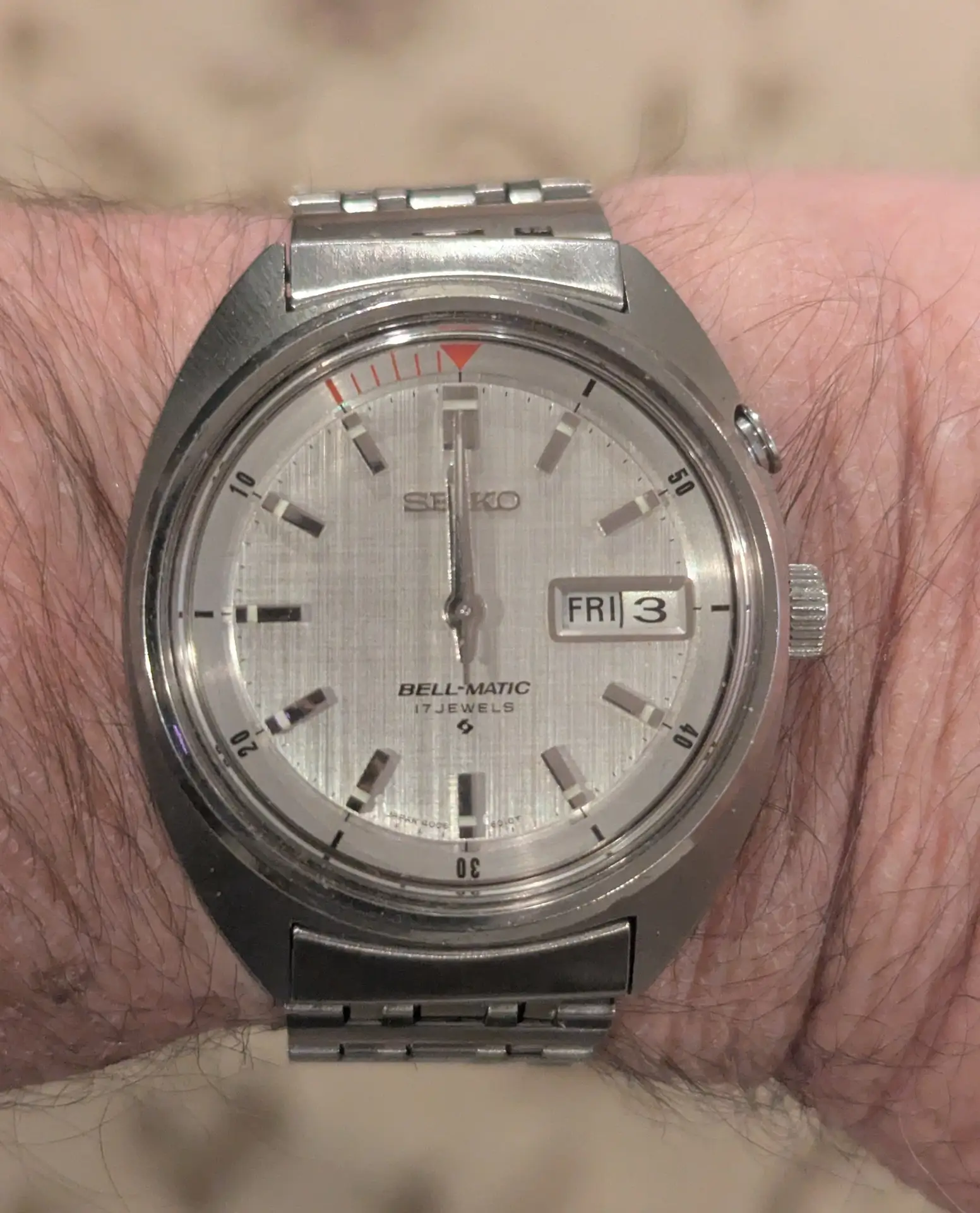 FS: Seiko "BellMatic" Mechanical Alarm Watch 4006-6011 image 4