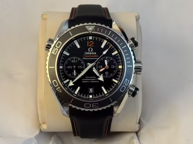 FS: Excellent Omega Planet Ocean Chronograph 600M, Ceramic Bezel, Co-Axial, 45.5. 232.30.46.51.01.003 Steel Boxes & Papers plus Bonus image 3
