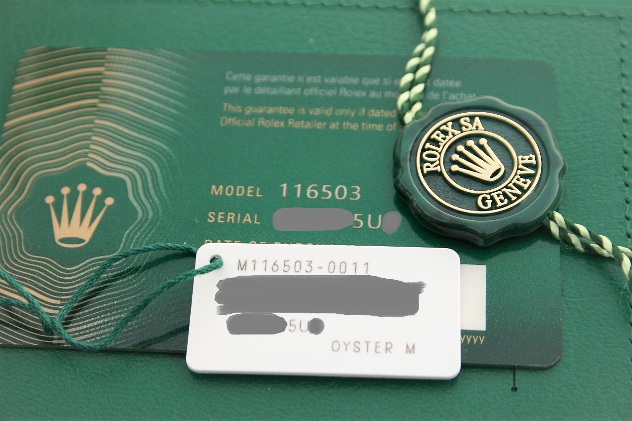 FS: ROLEX 116503 DAYTONA COSMOGRAPH BLACK DIAMOND DIAL NIB image 6