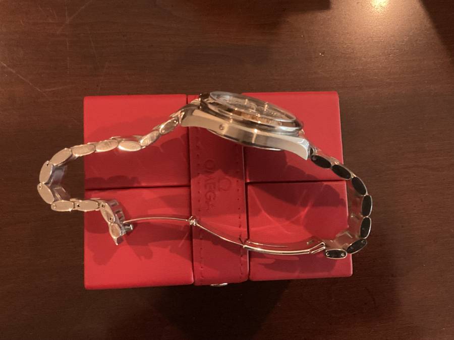 FS: Omega SpeedMaster Triple Date Blue Great Daily Watch image 3