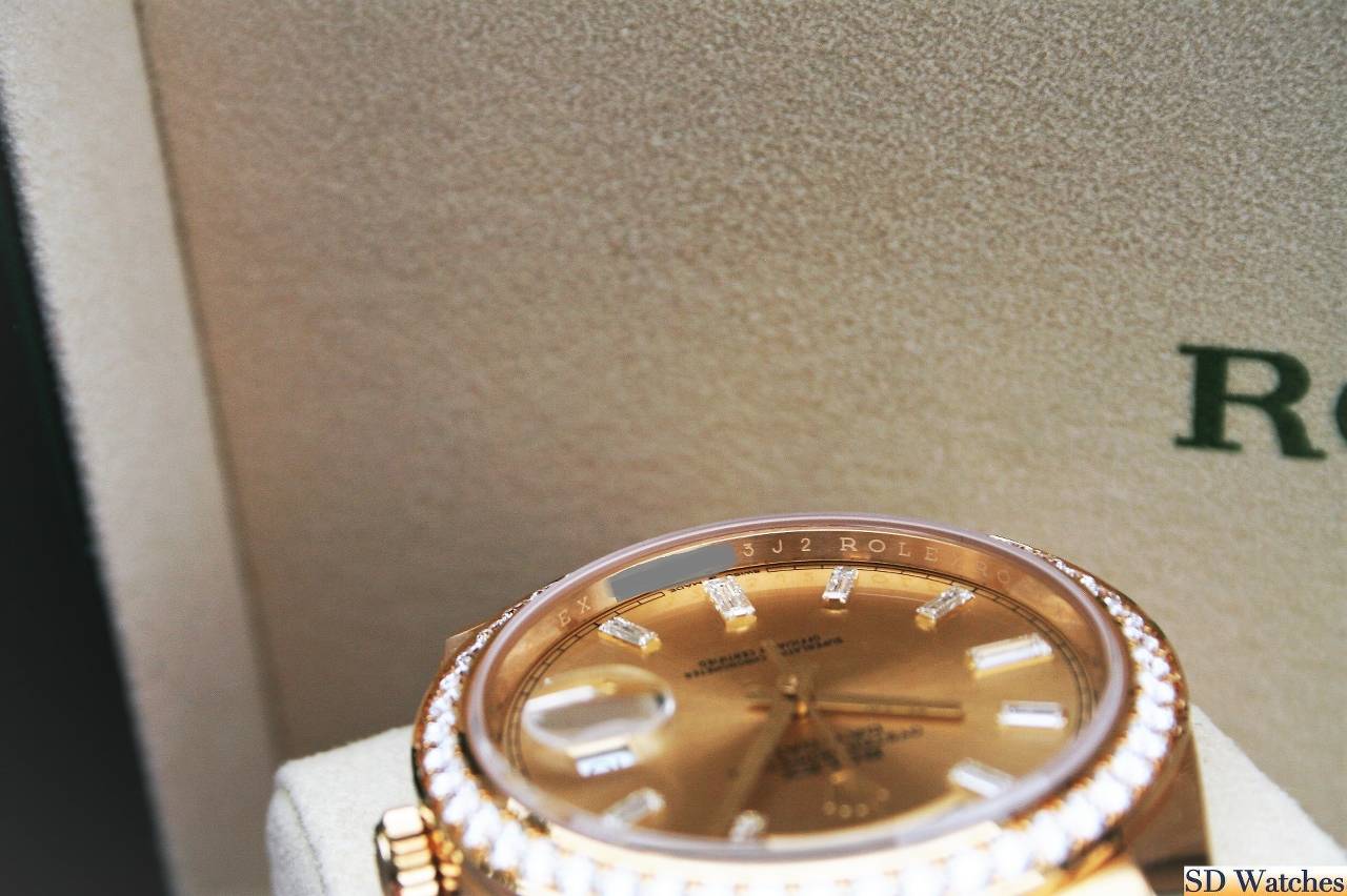 FS: ROLEX 228348 DAY-DATE 40MM WATCH DIAMOND DIAL DIAMOND BEZEL image 5