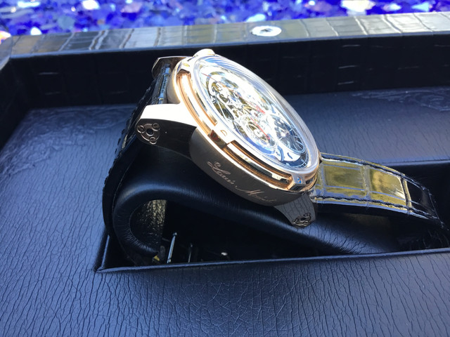 FS: Louis Moinet Memoris Chronograph Red Gold 79.50.55 image 6