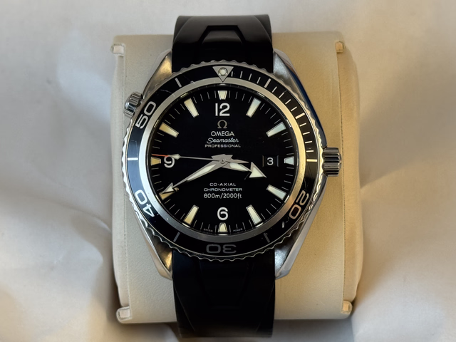 FS: Omega Seamaster Planet Ocean Black 600 Mt. 45.5 mm 2200.50.00 Co-Axial, Steel, Omega Serviced, plus Bonus image 3