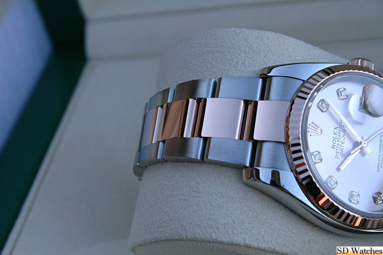 FS: ROLEX 116231 DATEJUST WATCH 36MM PINK DIAMOND DIAL image 3