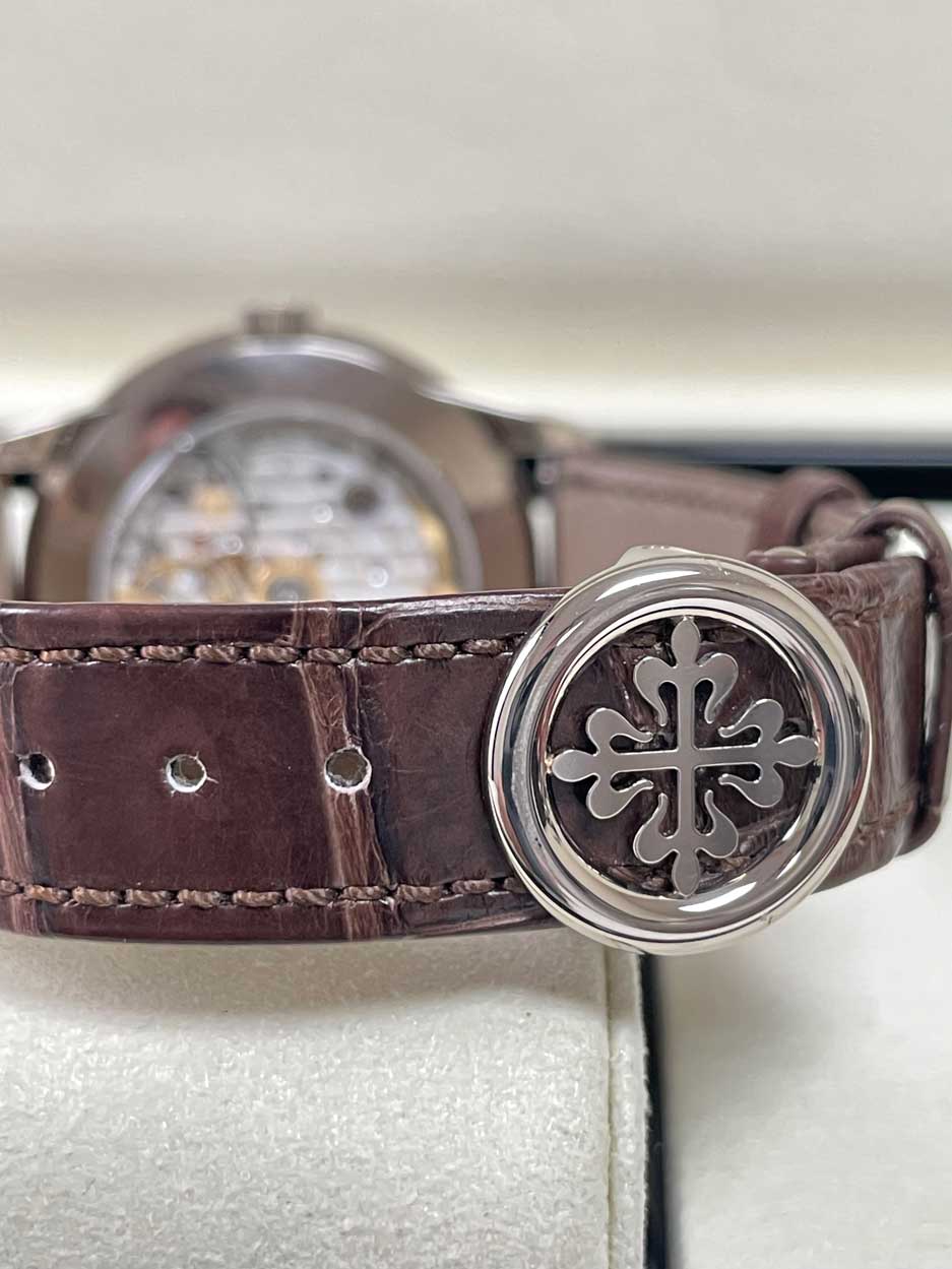 FS: Patek Philippe 5320g Grand Complications Perpetual Calendar Salmon Dial LNIB 2025 image 5