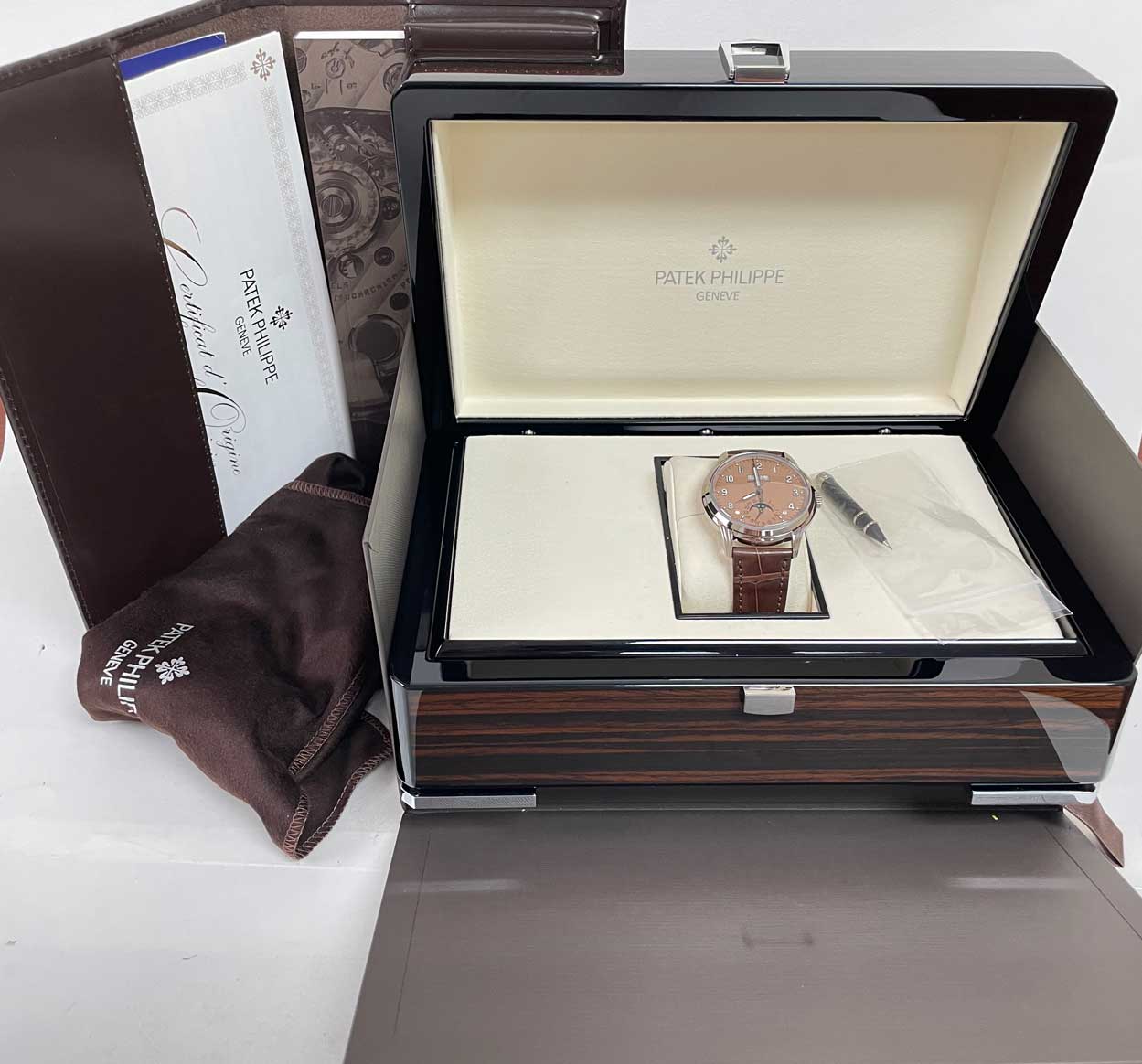 FS: Patek Philippe 5320g Grand Complications Perpetual Calendar Salmon Dial LNIB 2025 image 6