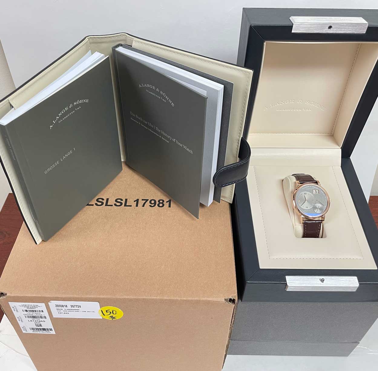 FS: A.Lange & Sohne Grand Lange 1 Rose Gold 137.033 LNIB 2025 image 6