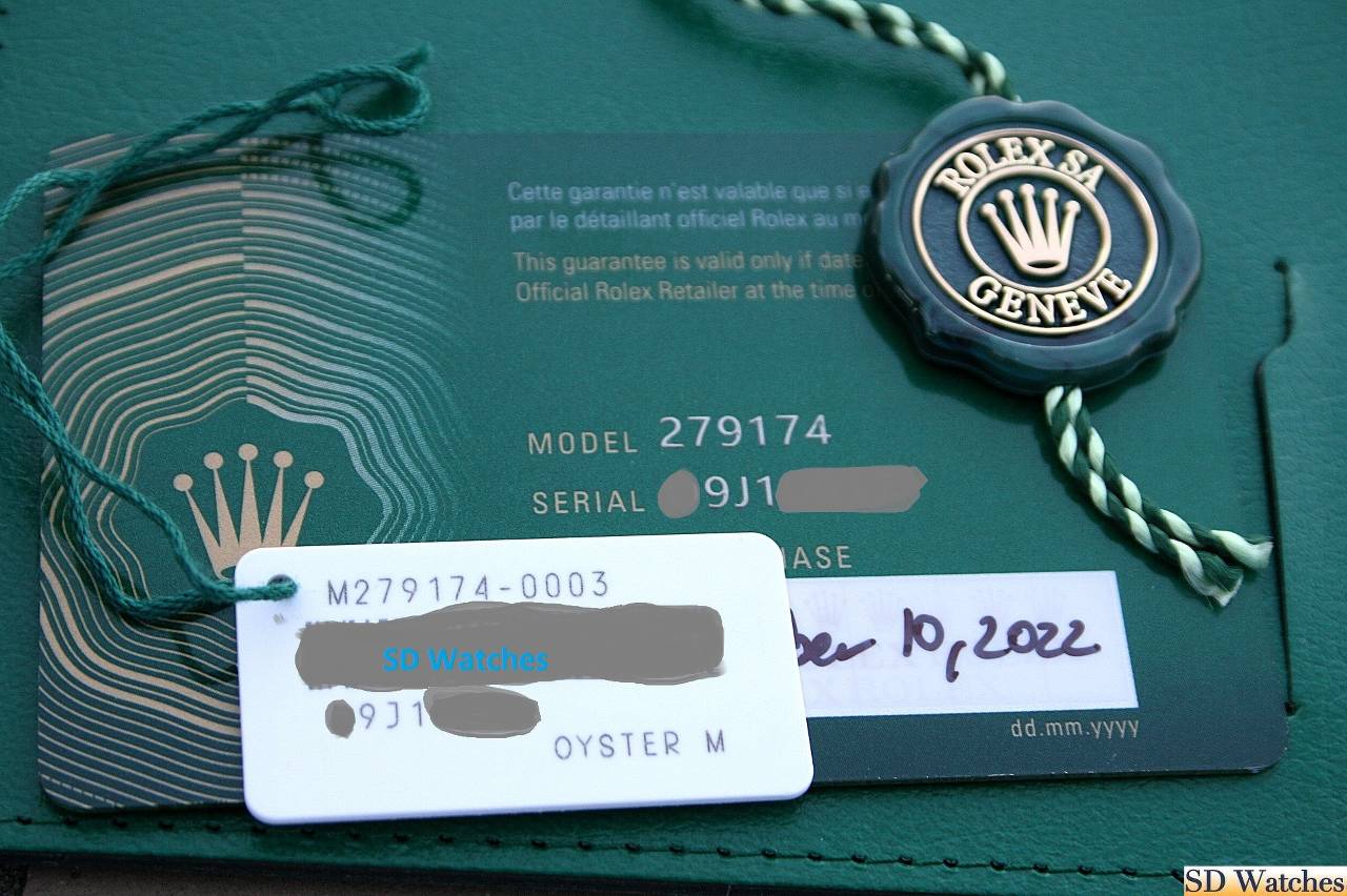 FS: ROLEX 279174 DATEJUST LADIES WATCH 28MM PINK DIAMOND DIAL image 5