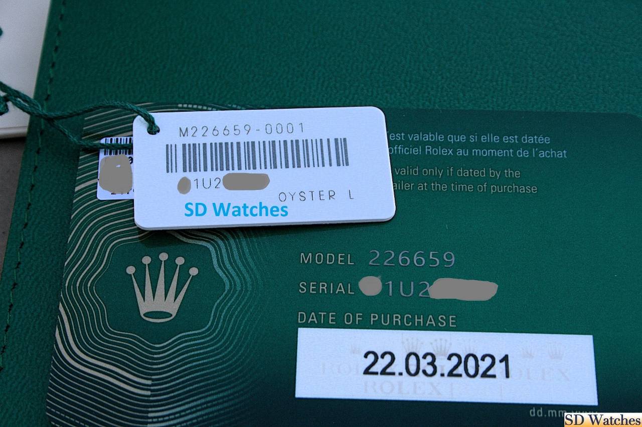 FS: Rolex 226659 YACHTMASTER 42MM WATCH WHITE GOLD OYSTERFLEX image 6