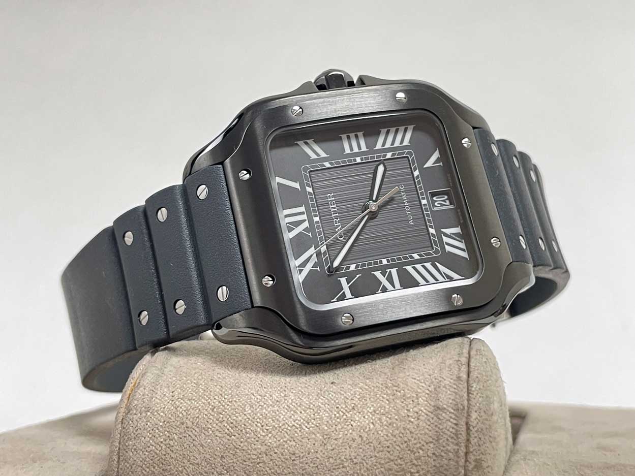 FS: Cartier Santos Large DLC ADLC wssa0039 image 4