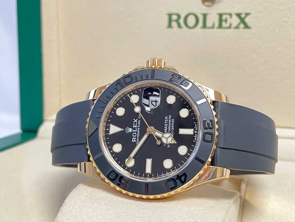 FS: Rolex Yacht Master Yellow Gold Oysterflex 226658 image 4