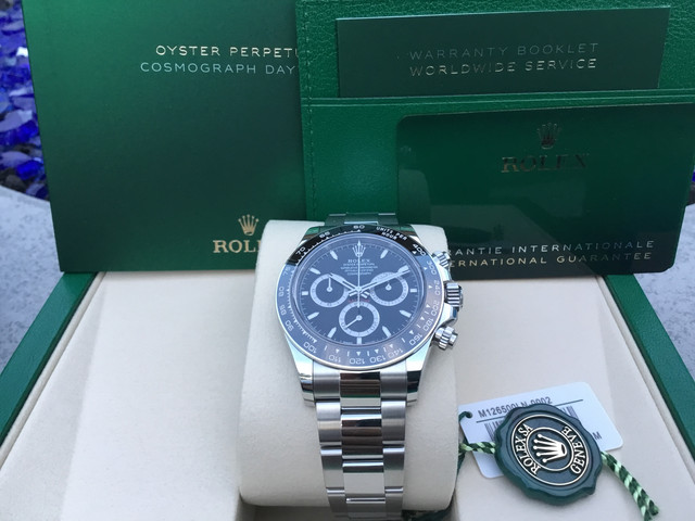 FS:  ROLEX DAYTONAS 126500LN B & W, 126515LN image 3