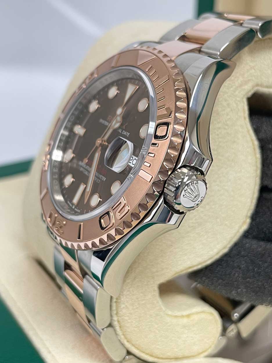 FS: Rolex Yacht-Master Yachtmaster 40 SS/Rose Gold Chocolate 126621 image 3
