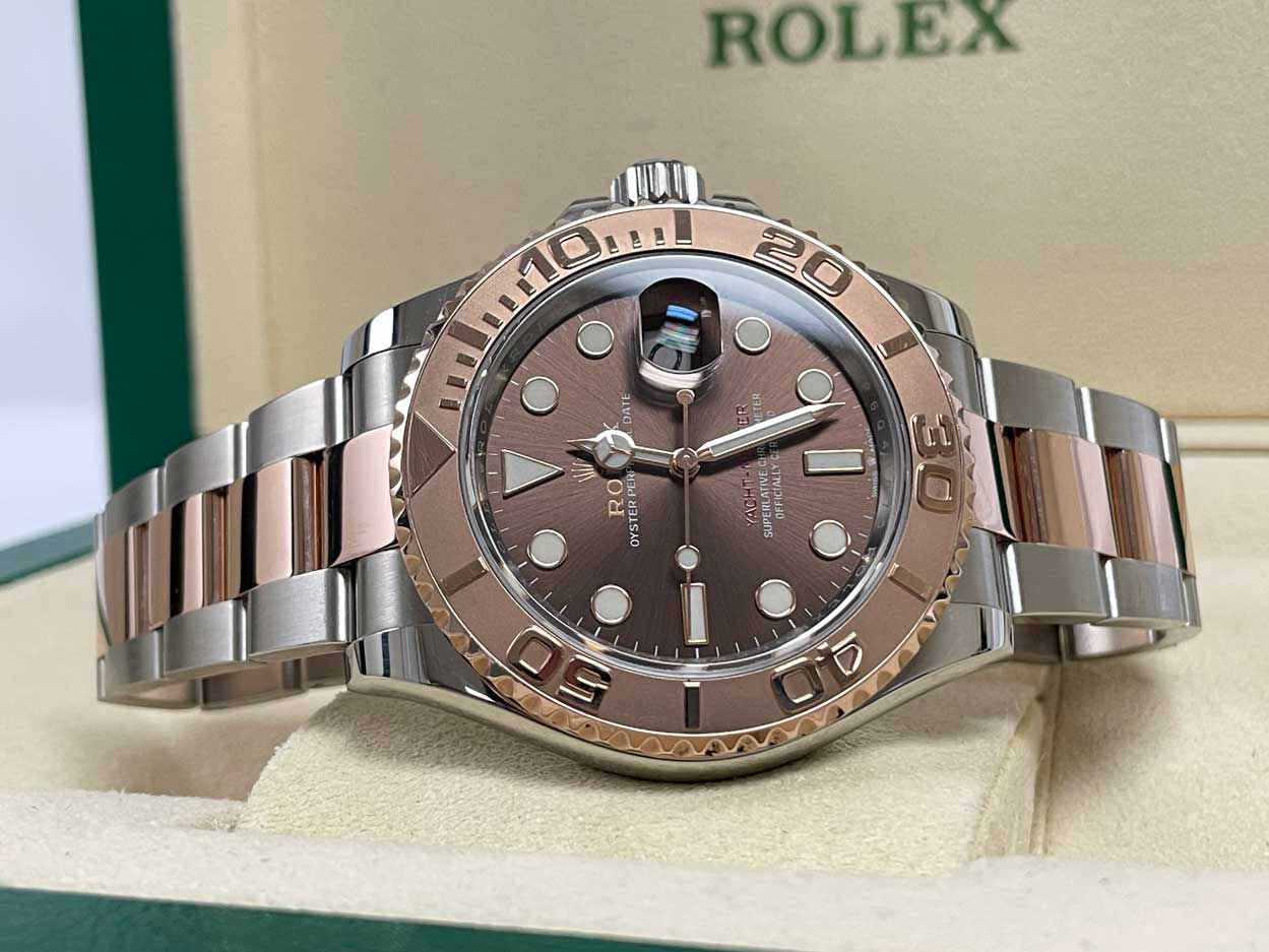 FS: Rolex Yacht-Master Yachtmaster 40 SS/Rose Gold Chocolate 126621 image 4