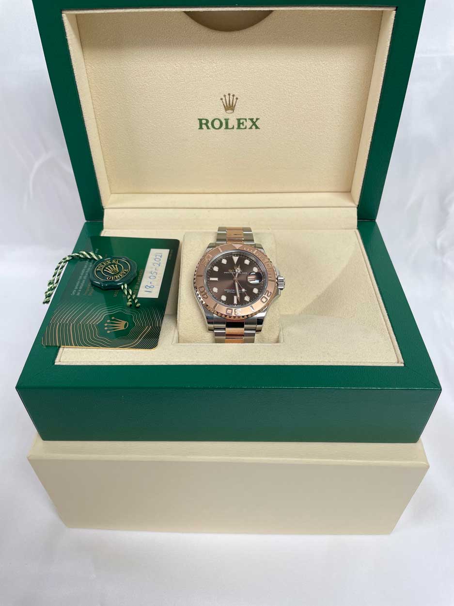 FS: Rolex Yacht-Master Yachtmaster 40 SS/Rose Gold Chocolate 126621 image 6