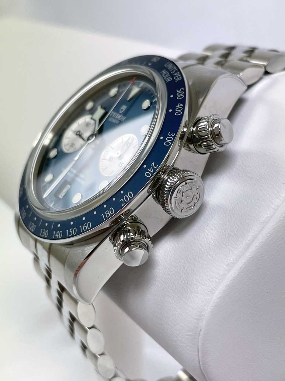 FS: Tudor Black Bay Chrono 41 Blue 79360b LNIB 12/2024 image 2