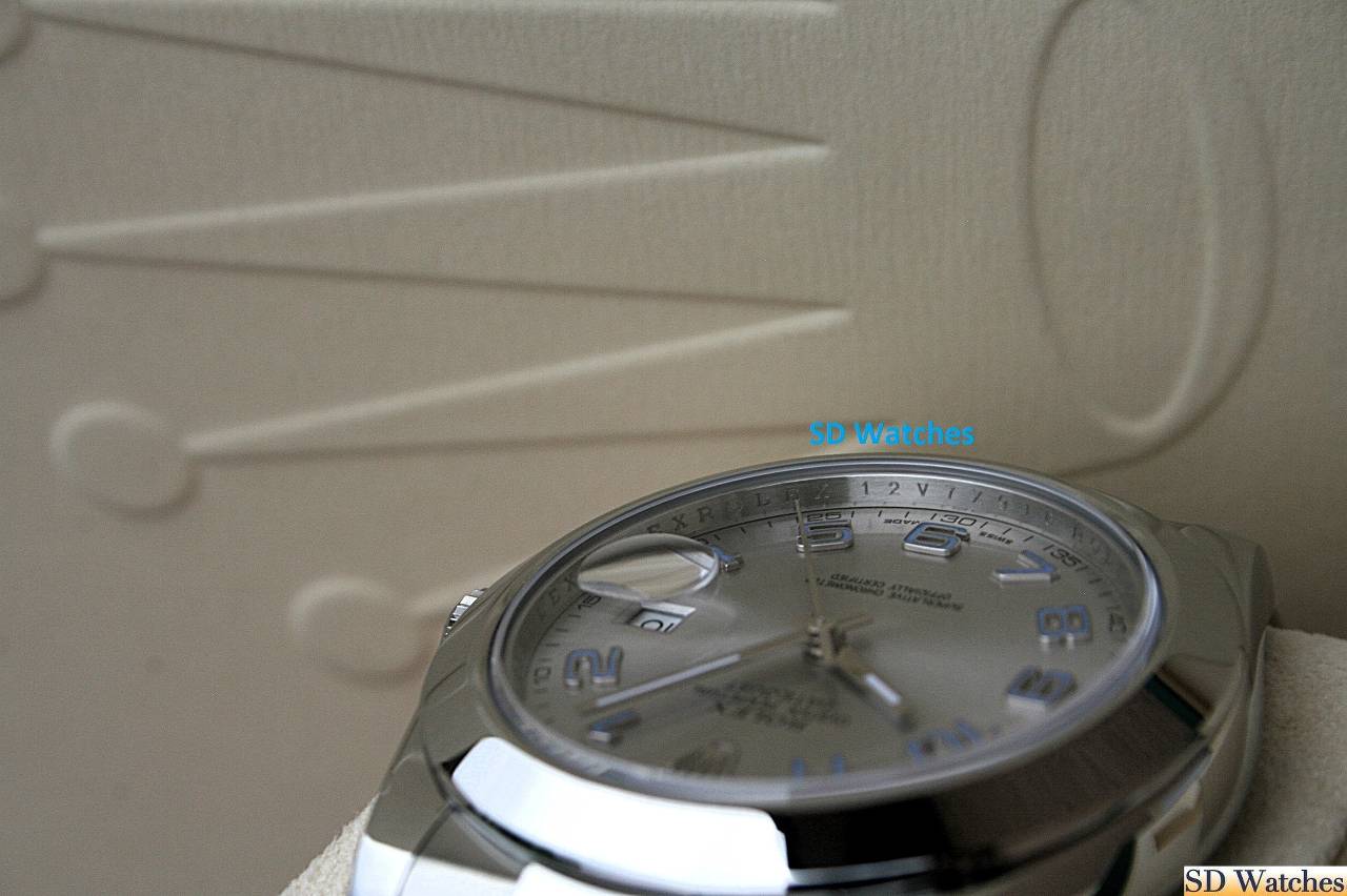 FS: ROLEX 116300 DATEJUST 41MM WATCH BLUE ARABIC DIAL image 5