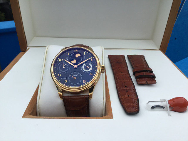 FS:  IWC PERPETUAL CALENDARS PORTUGUESE IW502103 & INGENIEUR IW344903 image 2