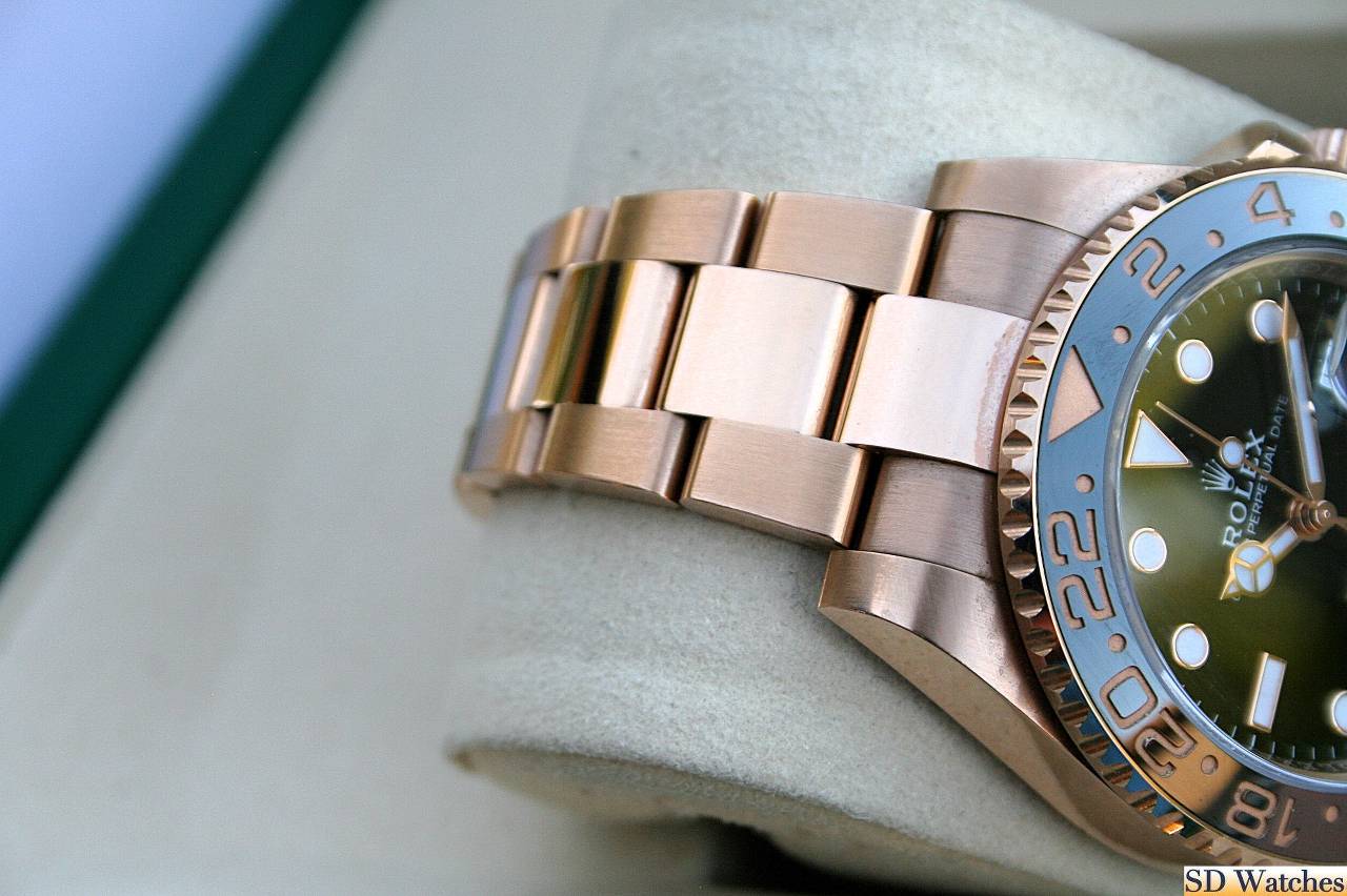 FS: ROLEX 126715CHNR GMT MASTER II 18K ROSE GOLD ROOTBEER image 3