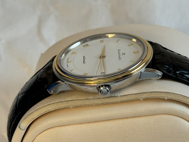 FS: Very Good Blancpain Villeret 1195, 34 mm, Steel & Gold, Boxes & Papers. Just fully Serviced, New Price Reduction image 5