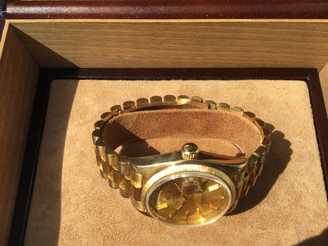 FS: Rolex Oyster Perpetual Day-Date President 18078 BARK image 3