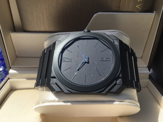 FS: BULGARI OCTO FINISSIMOS CERAMIC 103077 & TITANIUM SKELETON 103610 image 5