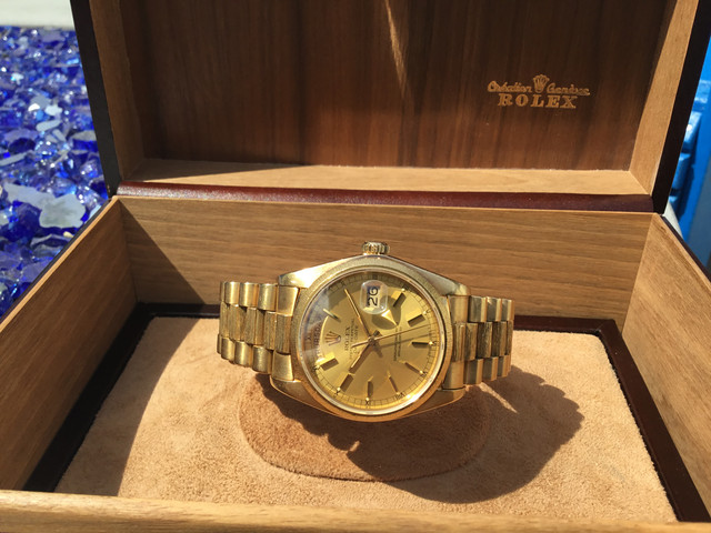 FS: Rolex Oyster Perpetual Day-Date President 18078 BARK image 2