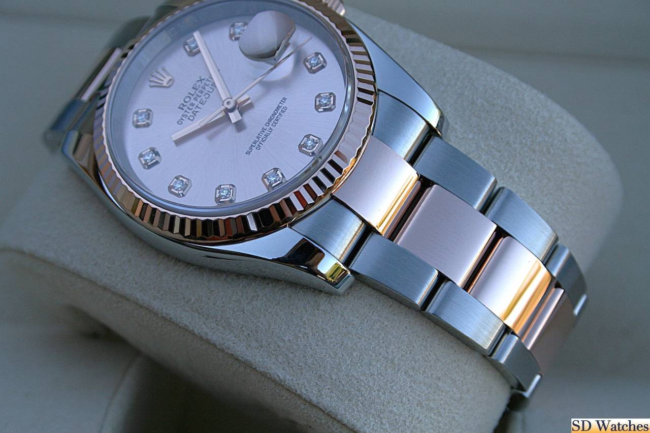 FS: ROLEX 116231 DATEJUST WATCH 36MM PINK DIAMOND DIAL image 2