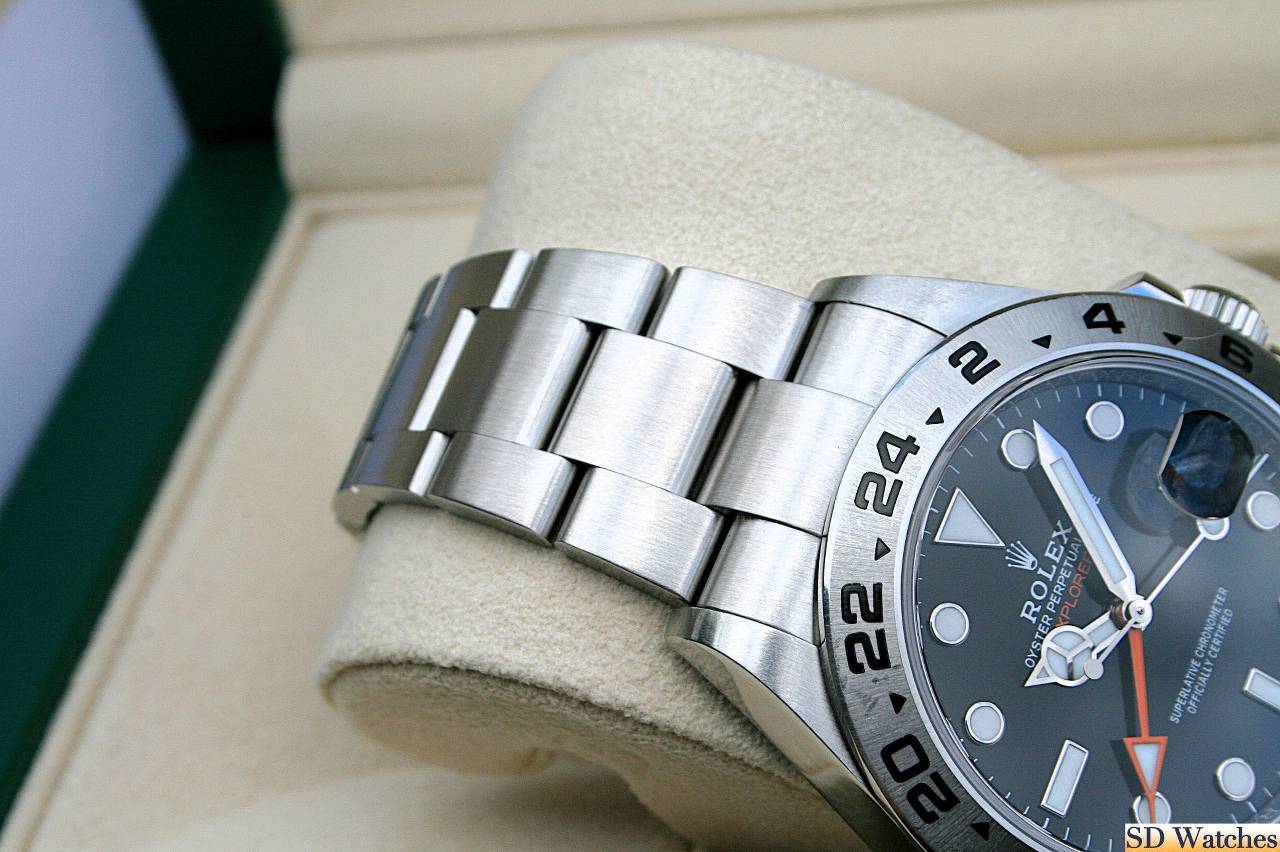 FS: ROLEX 226570 EXPLORER II WATCH BLACK DIAL 42MM image 3