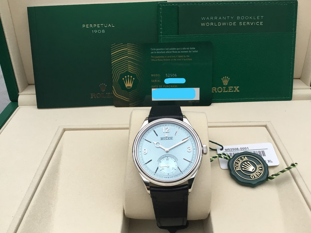 FS:  ROLEX 1908 PLATINUM 52506 image 2