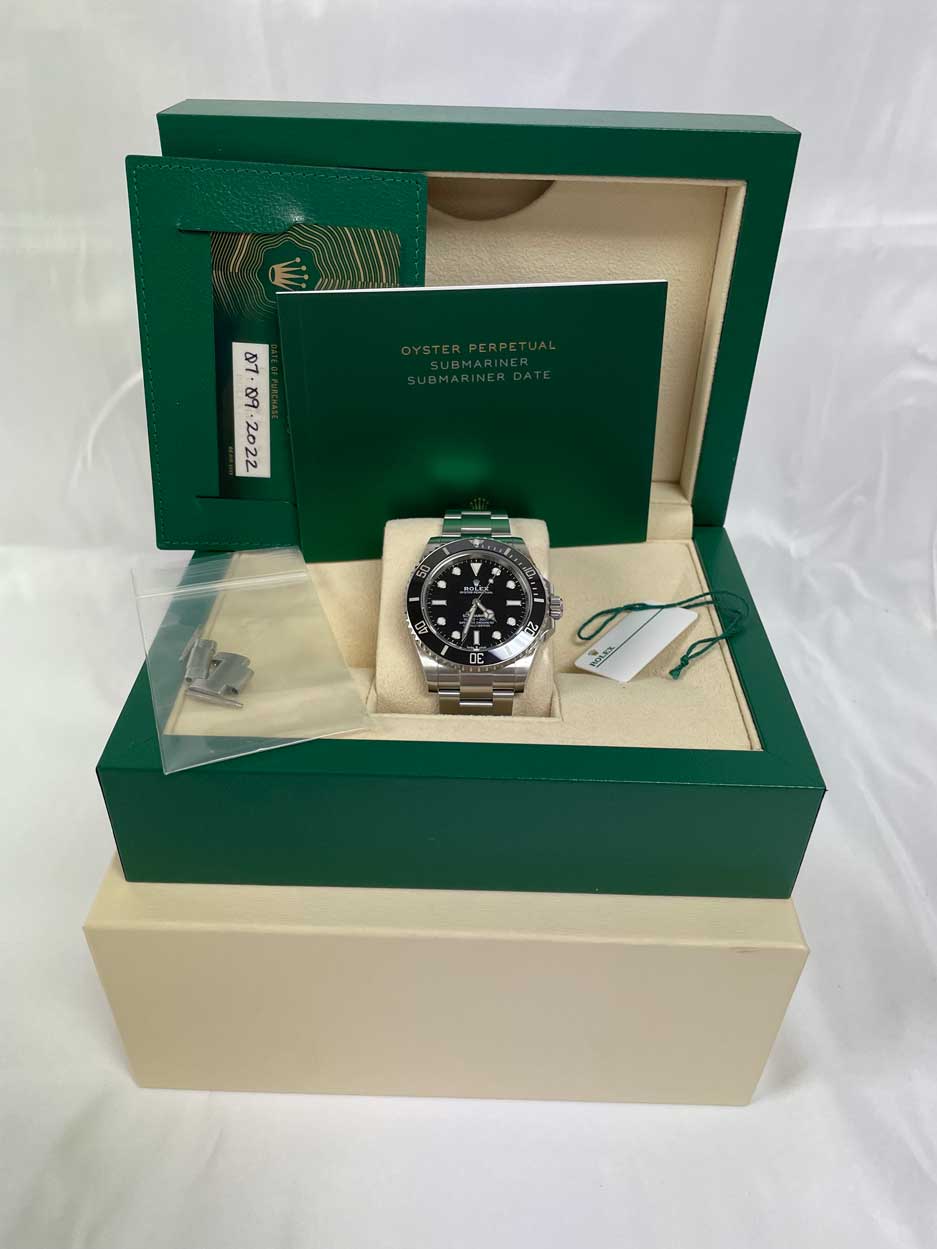 FS: Rolex Submariner 41 No Date 124060LN Mint 2022 image 6