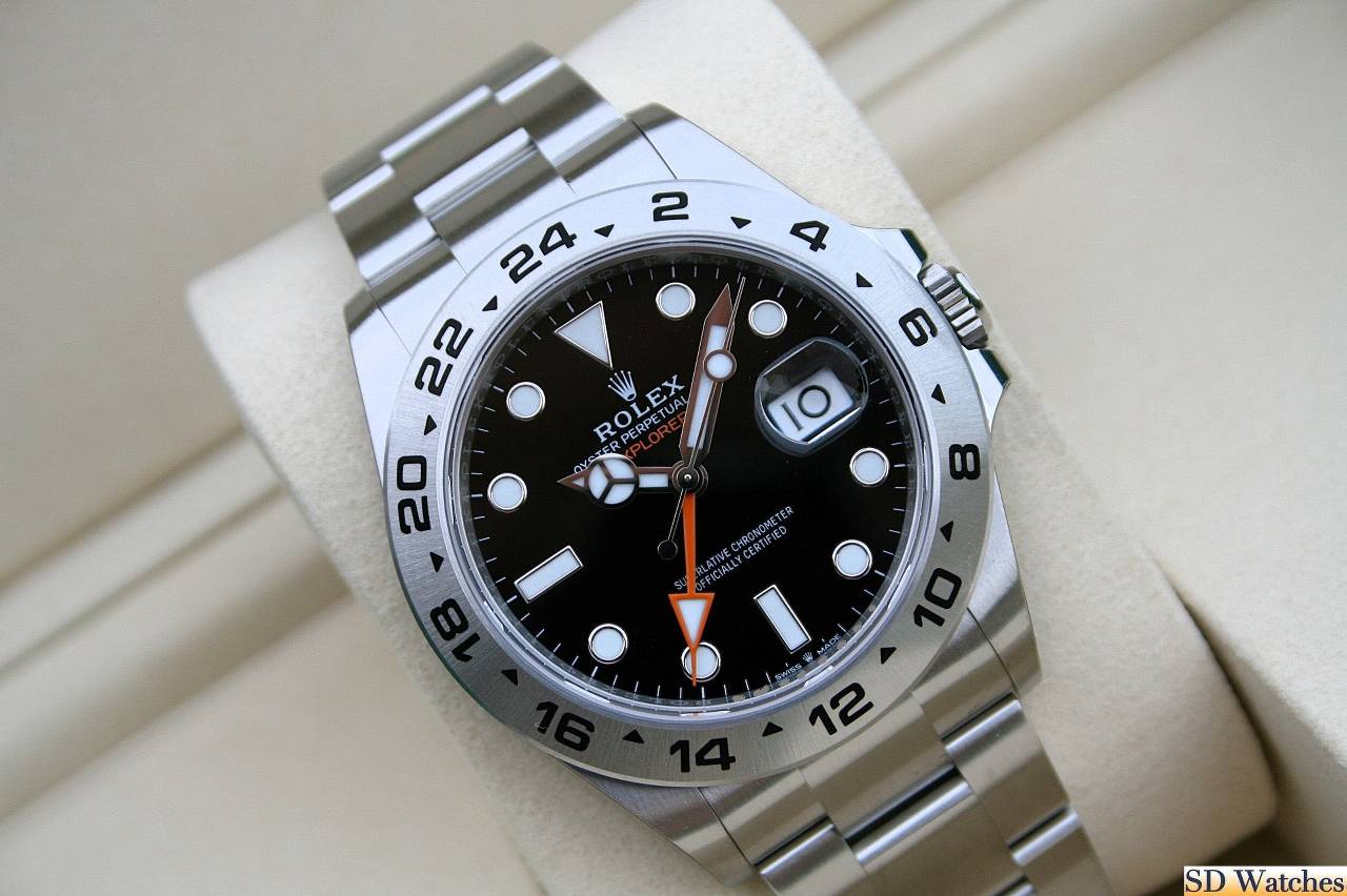 FS: ROLEX 226570 EXPLORER II WATCH BLACK DIAL 42MM NIB image 6