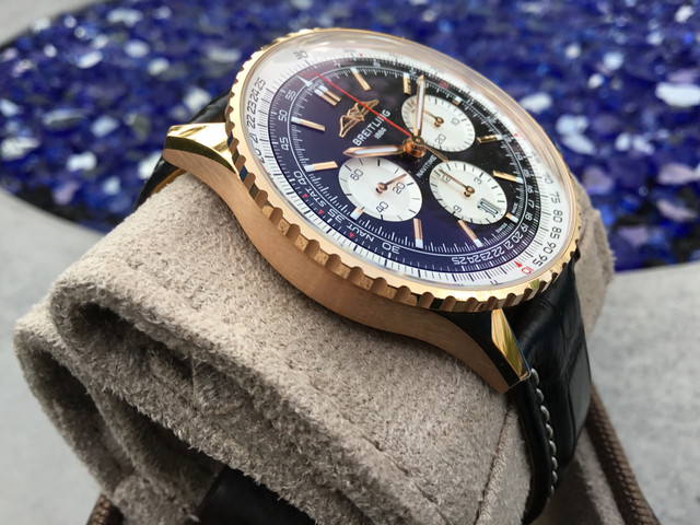 FS: Breitling Navitimer B01 43 Rose Gold RB0138 image 4