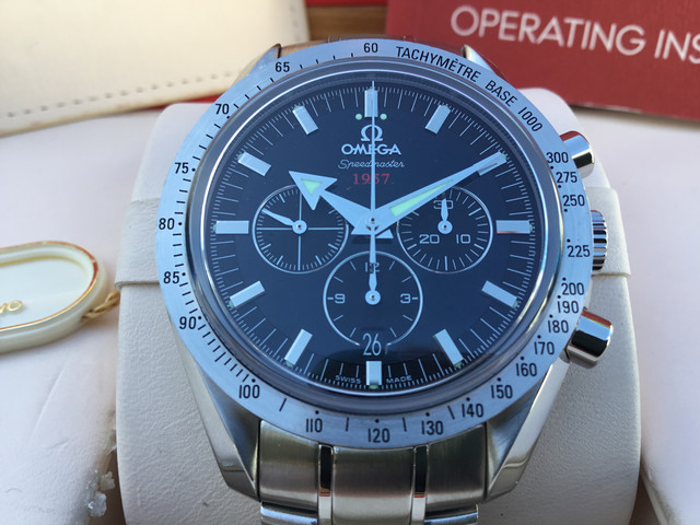 FS: Omega Speedmaster Broad Arrow 1957 321.10.42.50.01.001 image 3