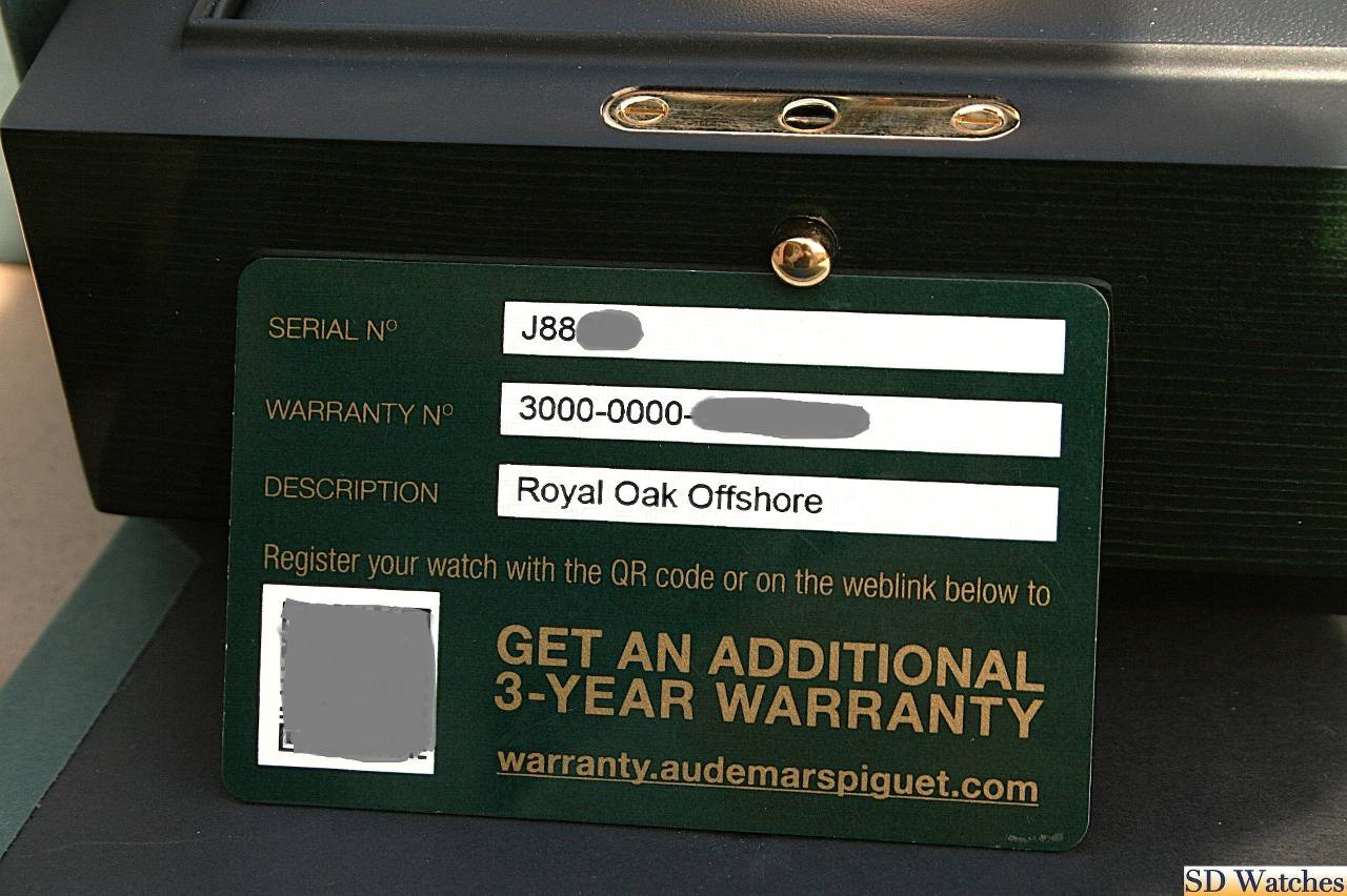 FSOT: AUDEMARS PIGUET 26401RO ROYAL OAK OFFSHORE 44MM WATCH image 6
