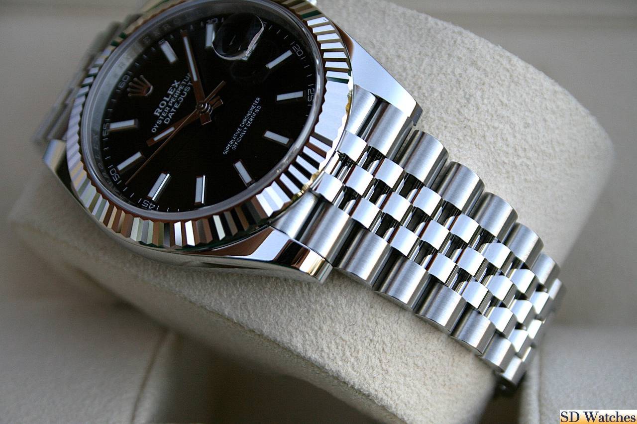 FS: ROLEX 126334 DATEJUST 41MM WATCH BLACK DIAL NIB image 2