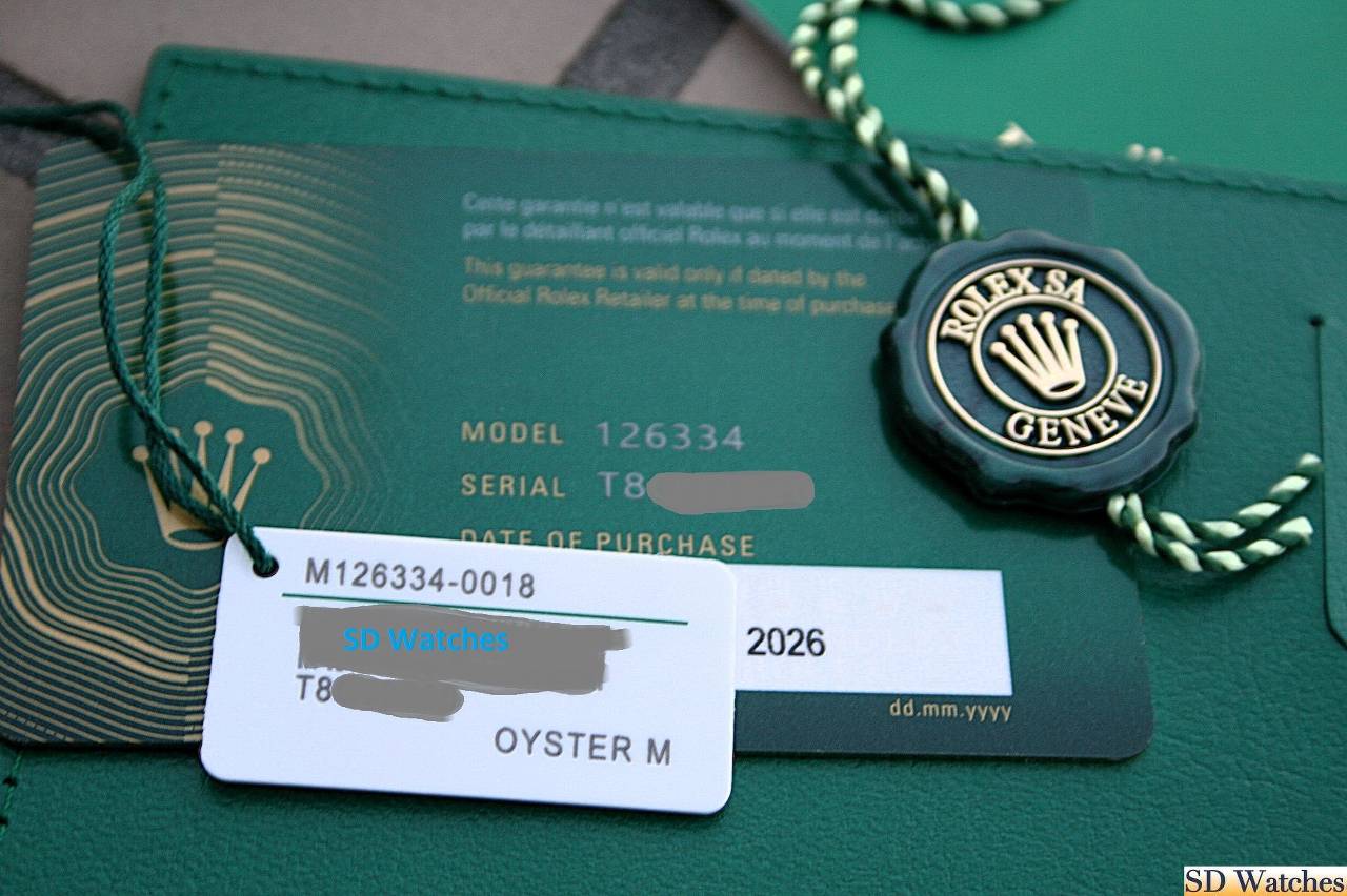 FS: ROLEX 126334 DATEJUST 41MM WATCH BLACK DIAL NIB image 6