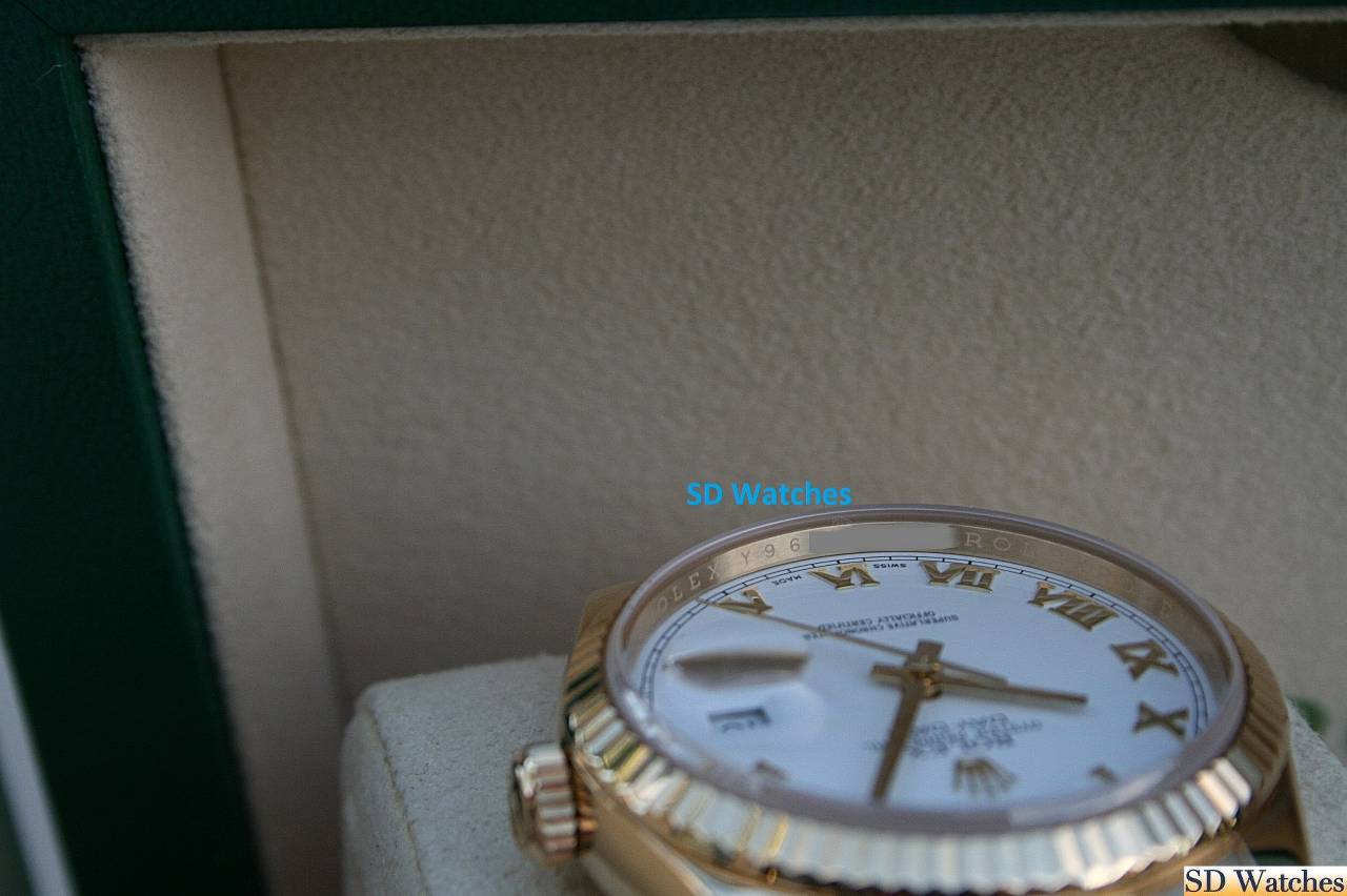 FS: ROLEX 118238 DAY DATE WATCH 36MM PRESIDENT 18K YELLOW GOLD image 5