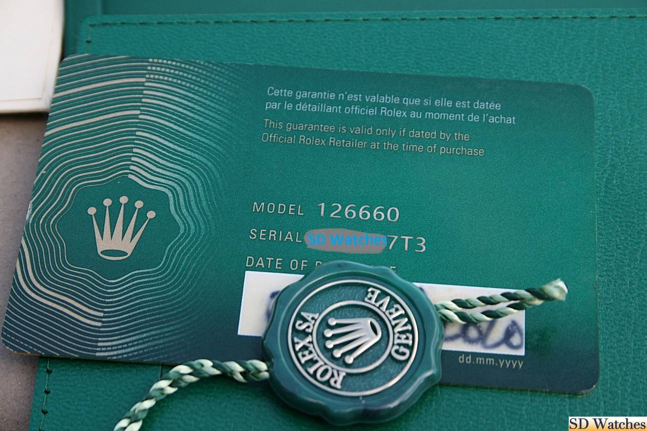 FS: ROLEX 126660 DEEPSEA SEADWELLER WATCH 44MM image 5