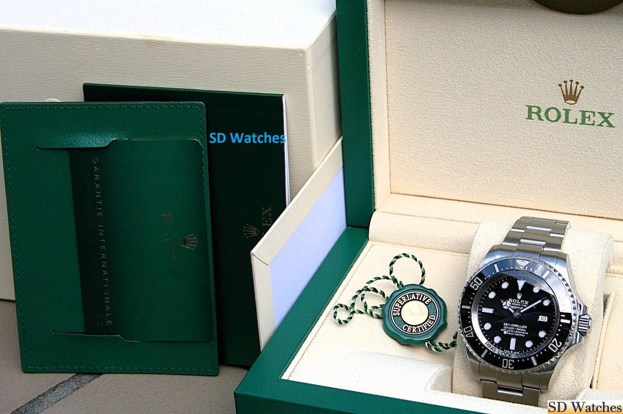 FS: ROLEX 126660 DEEPSEA SEADWELLER WATCH 44MM image 6