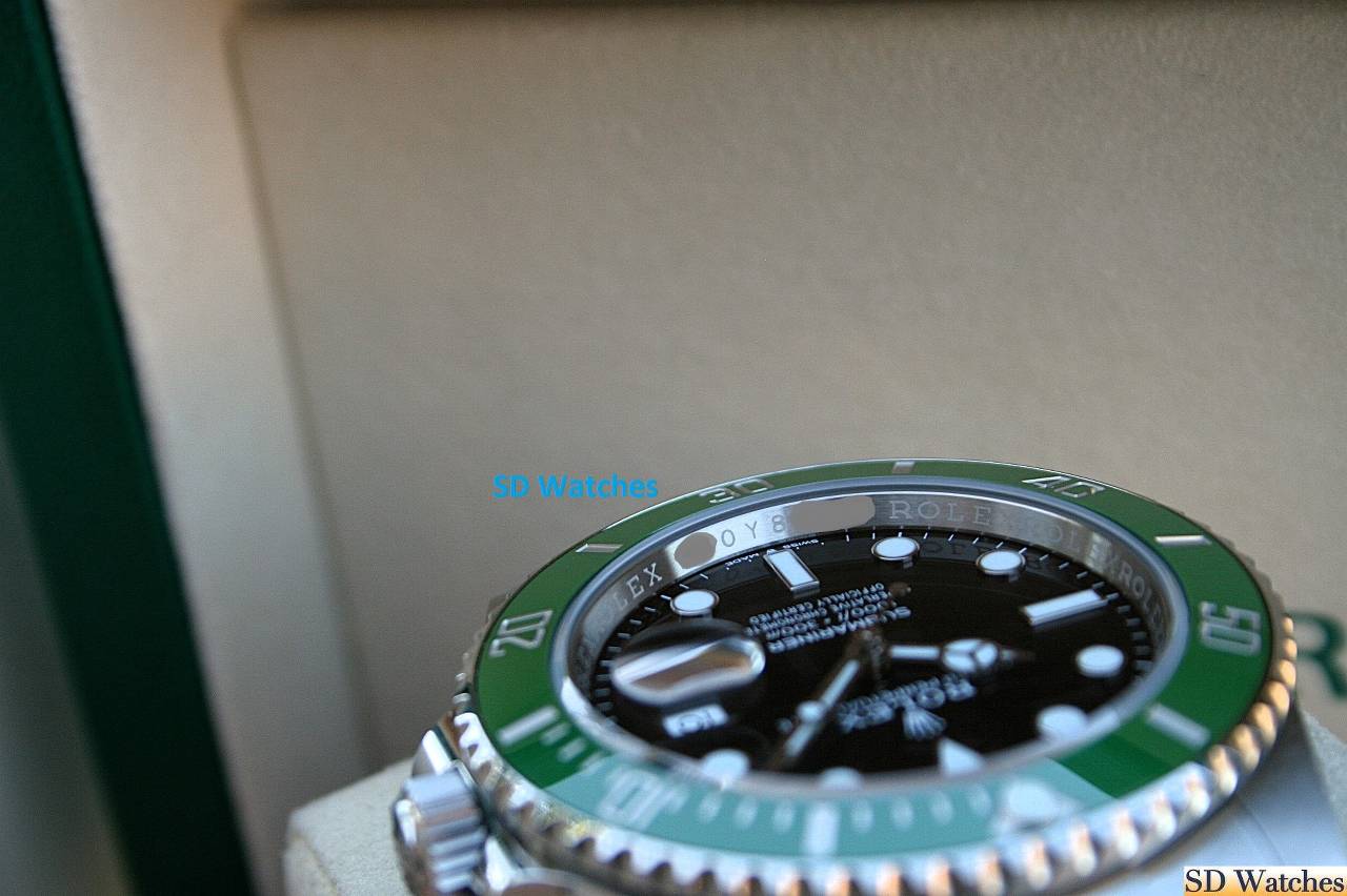 FS: ROLEX 126610LV SUBMARINER WATCH GREEN BEZEL STARBUCKS image 5