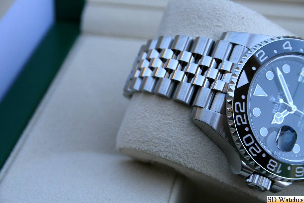 FS: Rolex 126720VTNR GMT MASTER II-LEFT HANDED SPRITE JUBILEE NIB image 3