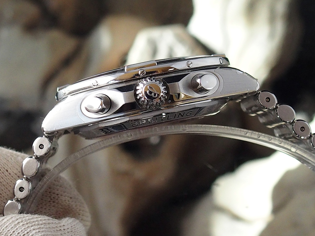 FS: Breitling Chronomat B01 42 AB0134 Blue/Blk Dial Rouleaux Brace Unworn B&P NEW REDUCTION image 2