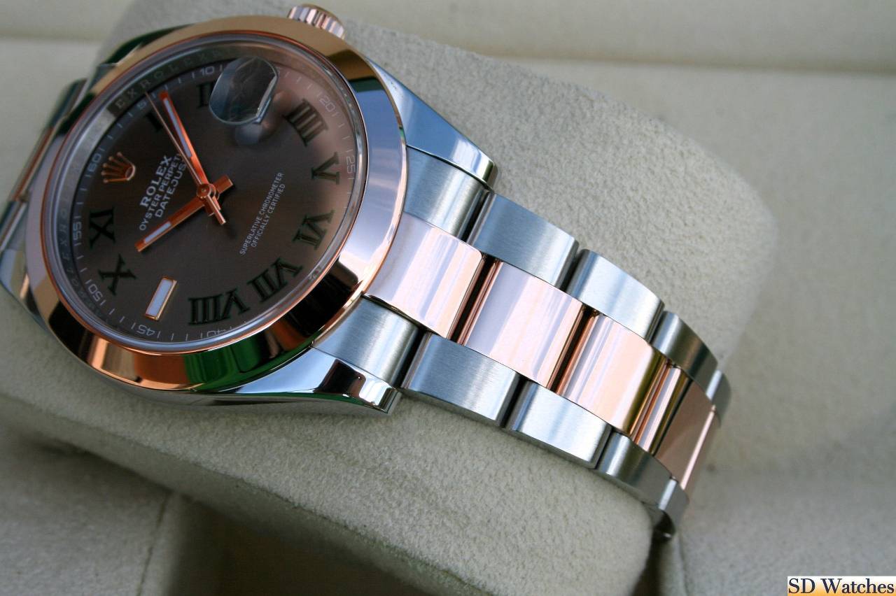 FS: ROLEX 126301 DATEJUST 41 18K/SS WITH WIMBLEDON DIAL image 2