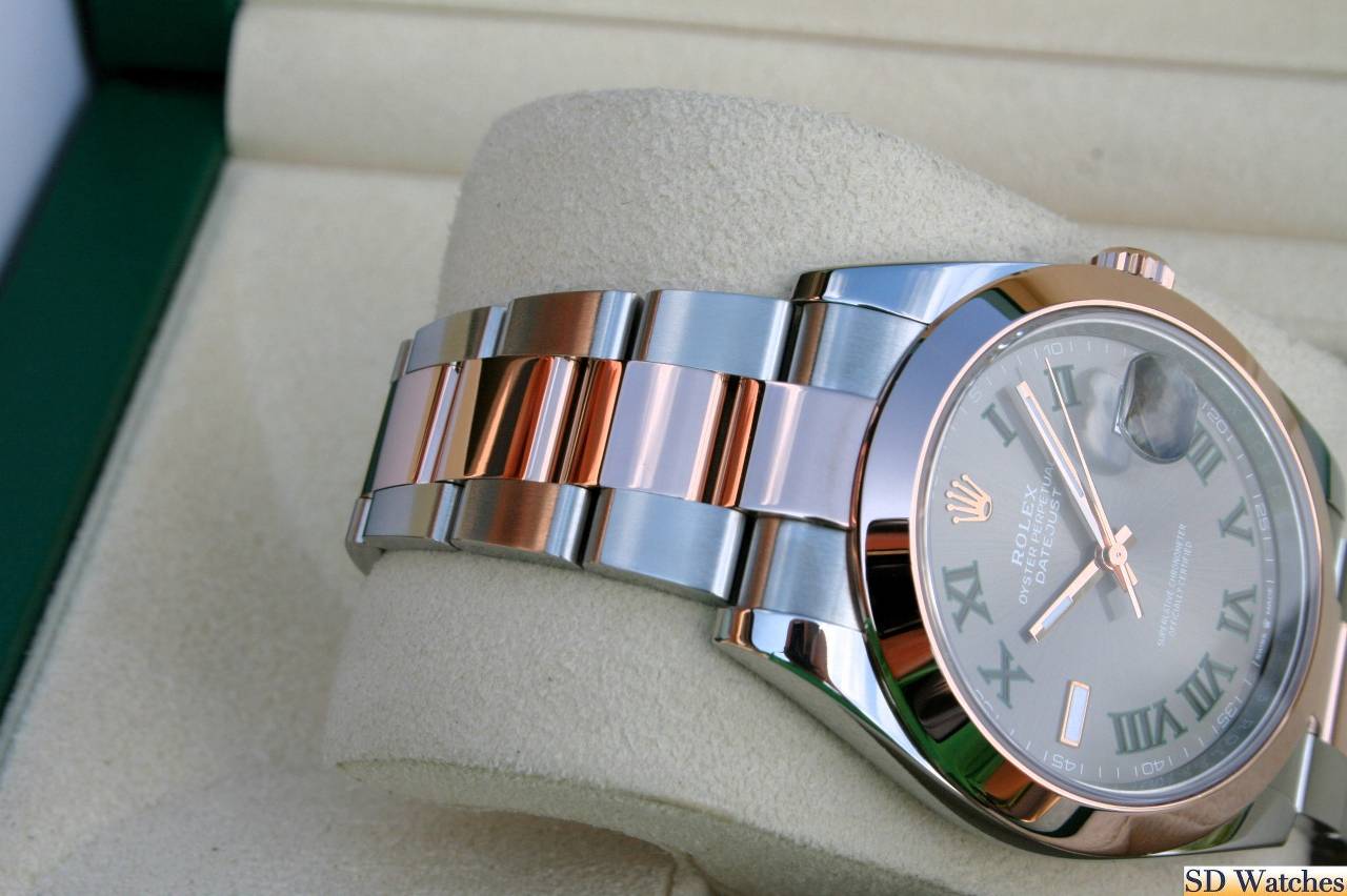 FS: ROLEX 126301 DATEJUST 41 18K/SS WITH WIMBLEDON DIAL image 3