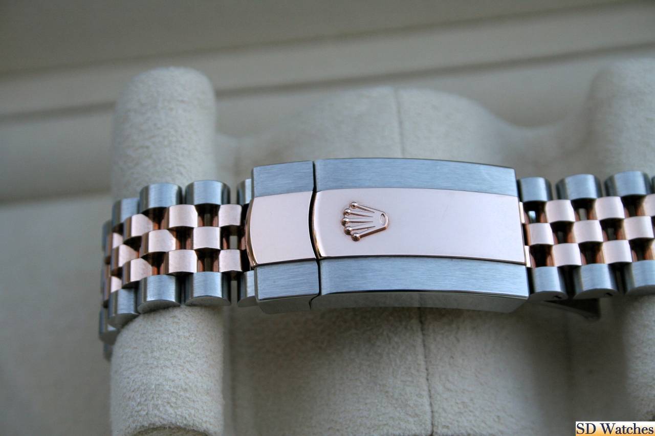 FS: ROLEX 126331 DATEJUST PINK SUNDUST DIAMOND DIAL JUBILEE image 4