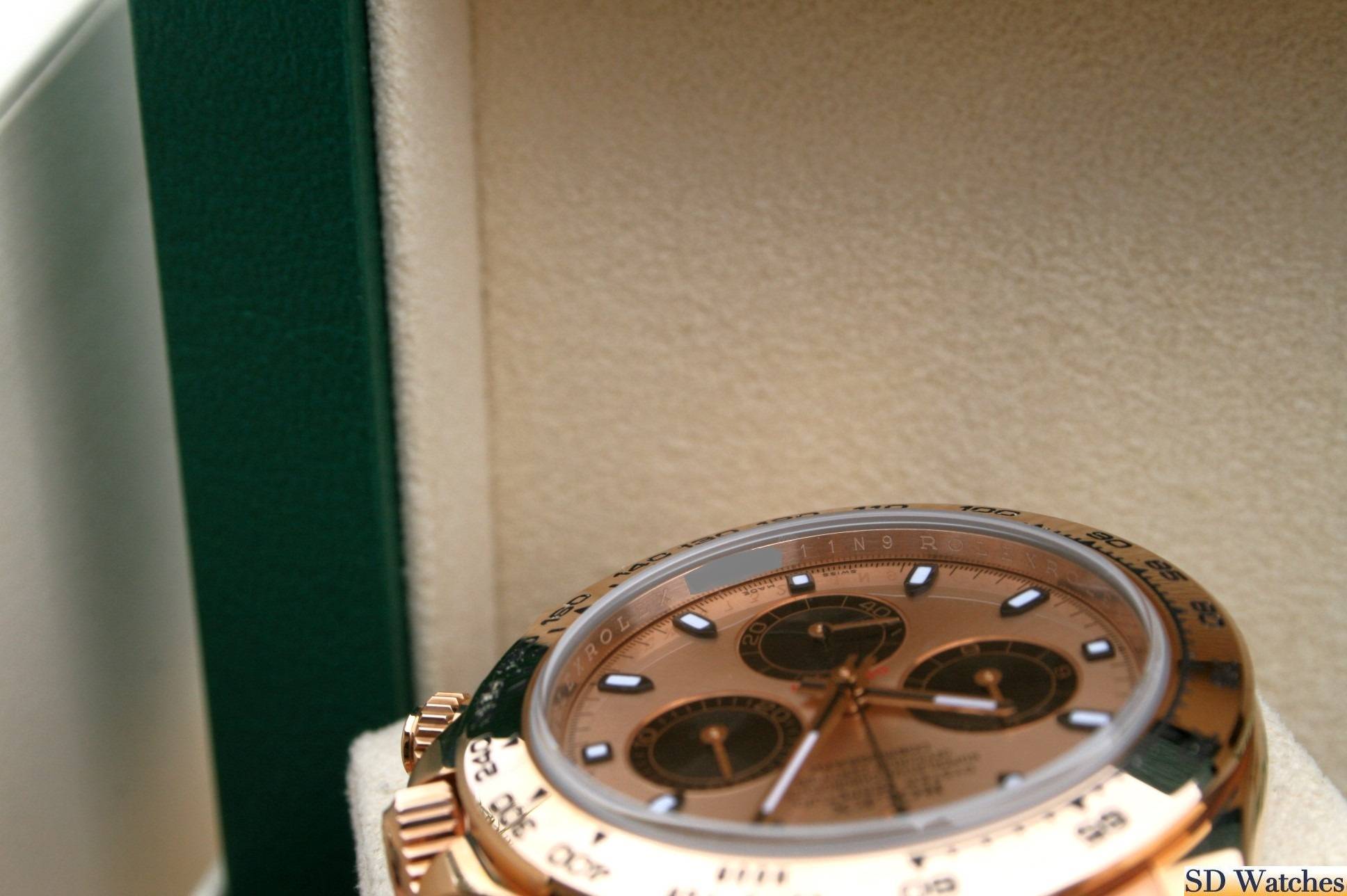 FS: ROLEX 116505 DAYTONA COSMOGRAPH WATCH 18K ROSE GOLD image 5