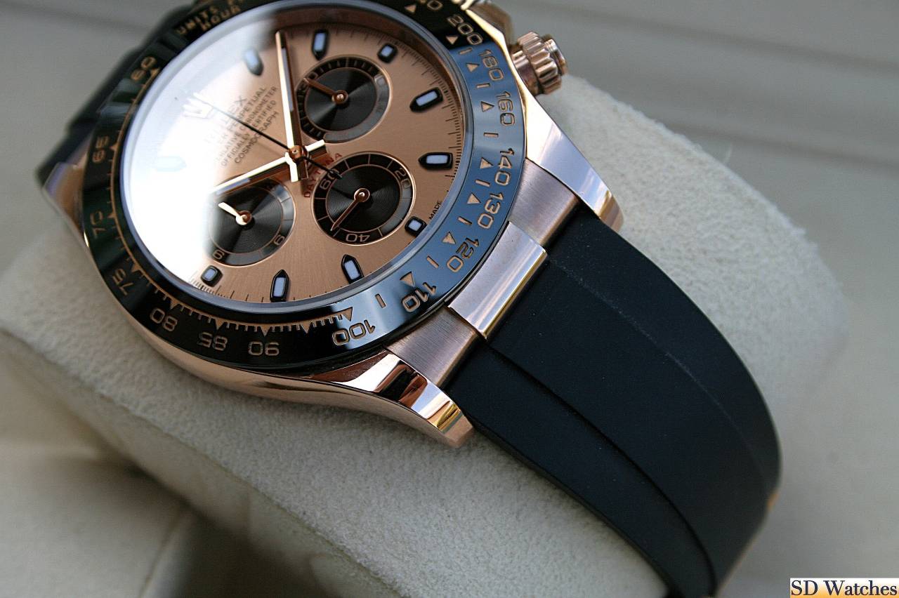 FS: ROLEX 116515 DAYTONA WATCH 18K ROSE GOLD ROSE DIAL image 2